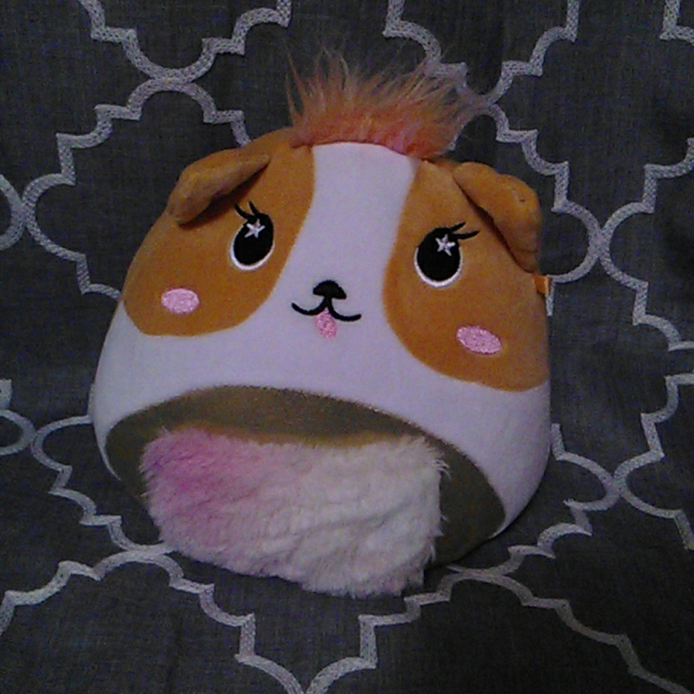 Rainbow puppy plush